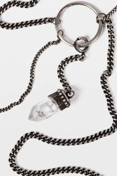Ann Demeulemeester Adeline Body Chain Necklace In Multicolor