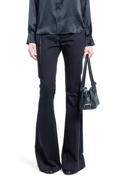 Ann Demeulemeester Adri Bootcut Trousers In Black
