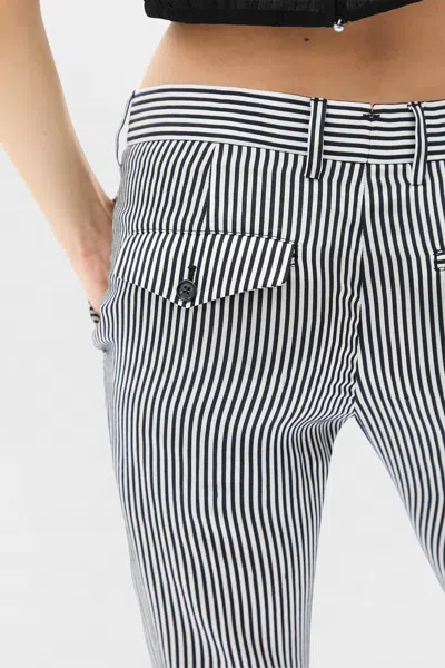 Ann Demeulemeester Adri Bootcut Trousers In Multi