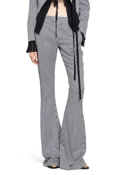 Ann Demeulemeester Adri Bootcut Trousers In Multi
