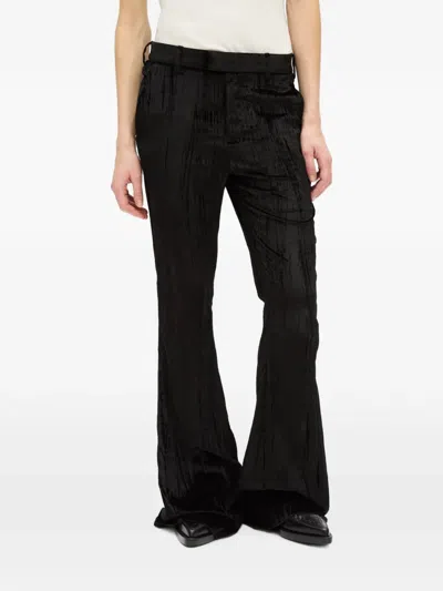 Ann Demeulemeester Adri Trousers In Black