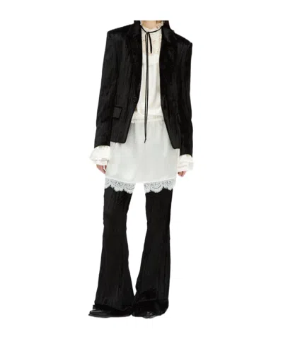 Ann Demeulemeester Adri Trousers In Black