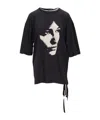 Ann Demeulemeester Aga Sunset Bleeding T-shirt In Black