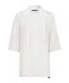 Ann Demeulemeester Agapi Jersey T-shirt In White