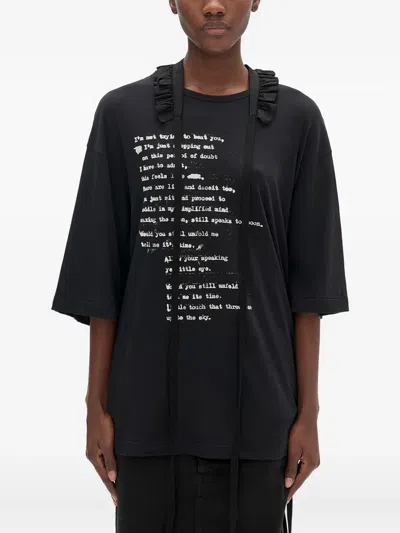 ANN DEMEULEMEESTER AGAPI T-SHIRT