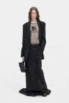 Ann Demeulemeester Agnes High Comfort Tailored Blazer In Black