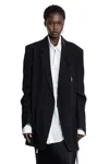 Ann Demeulemeester Agnes High Comfot Tailored Blazer In Black