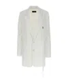 Ann Demeulemeester Lizzie Comfort Tailored Jacket In White