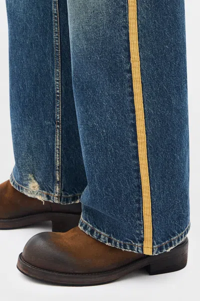 Ann Demeulemeester Alarik 5-pockets Flared Cropped Trousers In Multi