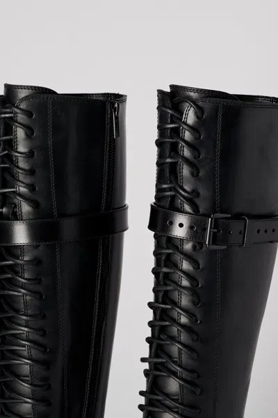 Ann Demeulemeester Alec High Boots In Multicolor