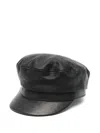 Ann Demeulemeester Ambros Breton Hat In Black