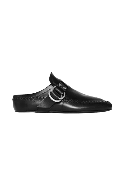ANN DEMEULEMEESTER ANN DEMEULEMEESTER ANDE SOFT SHADE ROUNDED TOE LOAFERS - MENS BLACK