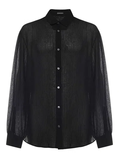 Ann Demeulemeester Andre Classic Shirt In Black