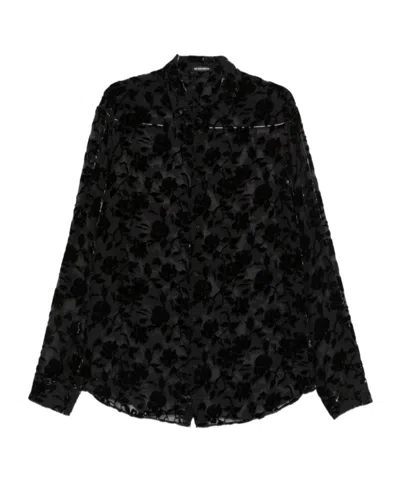 Ann Demeulemeester Andre Classic Shirt In Black