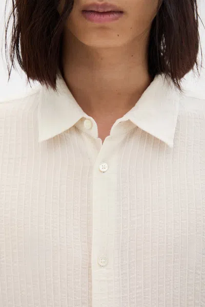 Ann Demeulemeester Andre Classic Shirt In White