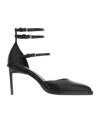 Ann Demeulemeester Ankle Strapped Pumps In Black