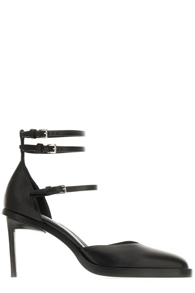 Ann Demeulemeester Leather Pumps In Black
