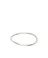 Ann Demeulemeester Anouk Simple Bangle Bracelet In Silver