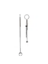 Ann Demeulemeester Arisa Earrings In Silver