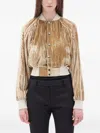 Ann Demeulemeester Arya Slim Fit Raglan Bomber In Neutral
