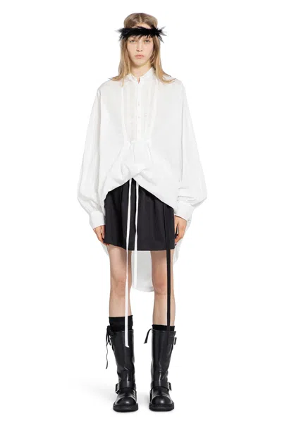 Ann Demeulemeester Ati High Comfort Shirt In Gray