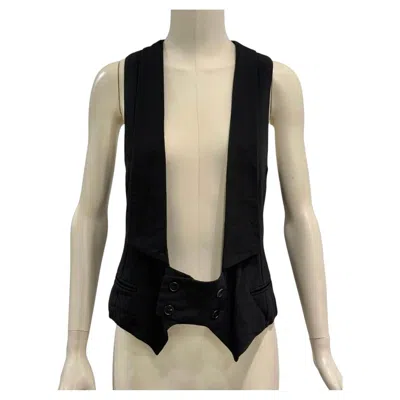 Pre-owned Ann Demeulemeester A/w2011  Runway Vest In Beige