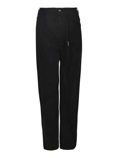 ANN DEMEULEMEESTER BAMI HIGH WAIST STRAIGHT LEG JEANS