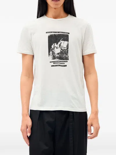 Ann Demeulemeester Baptist Graphic-print T-shirt In White