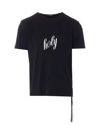 Ann Demeulemeester Baptist Printed Standard Fit T-shirt In Multicolor