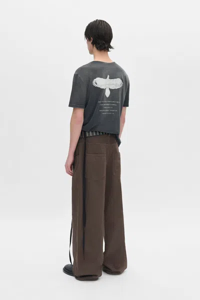 Ann Demeulemeester Baptist Standard T-shirt With "eternal Eagle" In Multi