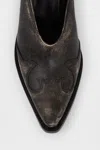 Ann Demeulemeester Beate Western-stitched Mules In Black
