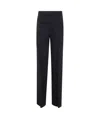 Ann Demeulemeester Maaike High-waisted Flared Trousers In Black