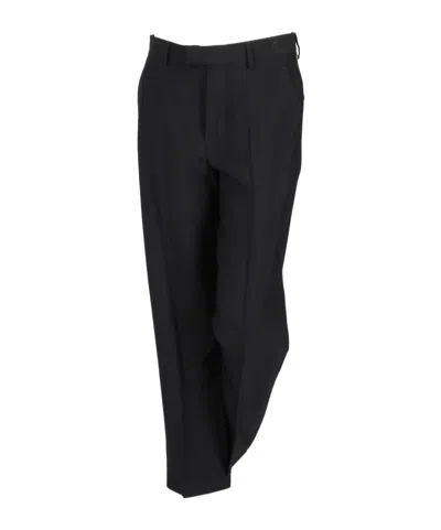 Ann Demeulemeester Belt-loop Casual Pants In Black