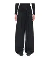 Ann Demeulemeester Belt Loop Casual Pants In Black