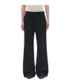 Ann Demeulemeester Belt Loop Casual Pants In Burgundy