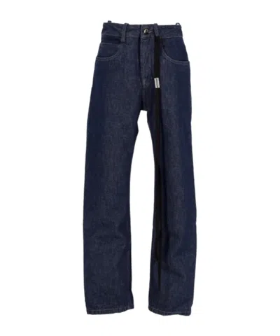 Ann Demeulemeester Belt-loop Jeans In Black