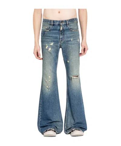 Ann Demeulemeester Belt Loop Jeans In Blue