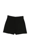 Ann Demeulemeester Belt-loop Shorts In Black