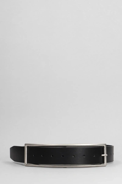 Ann Demeulemeester Belts In Black Leather