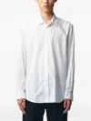 Ann Demeulemeester Benard Poem-print Voile Shirt In White