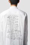 Ann Demeulemeester Benard Standard Shirt Poem In Multicolor