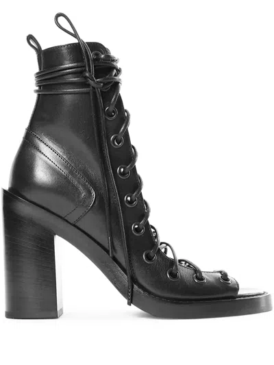 ANN DEMEULEMEESTER BERNARDINA LACE-UP SANDALS