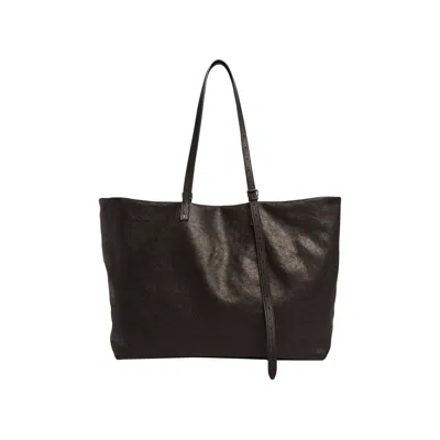 Pre-owned Ann Demeulemeester Bes Leather Tote Bag 'black' | Women's Size Onesize