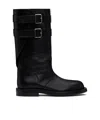 Ann Demeulemeester Black Milan Soft Biker Boots