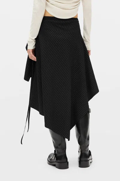 Ann Demeulemeester Birit Wrap Skirt In Multicolor
