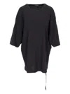 Ann Demeulemeester Black Aga High Comfort Fit T-shirt