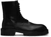 Ann Demeulemeester Black Alec Ankle Boots In Black