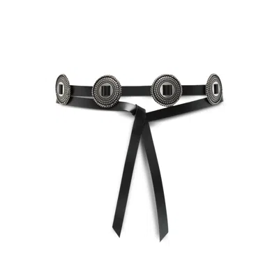 Ann Demeulemeester Black Belts Men