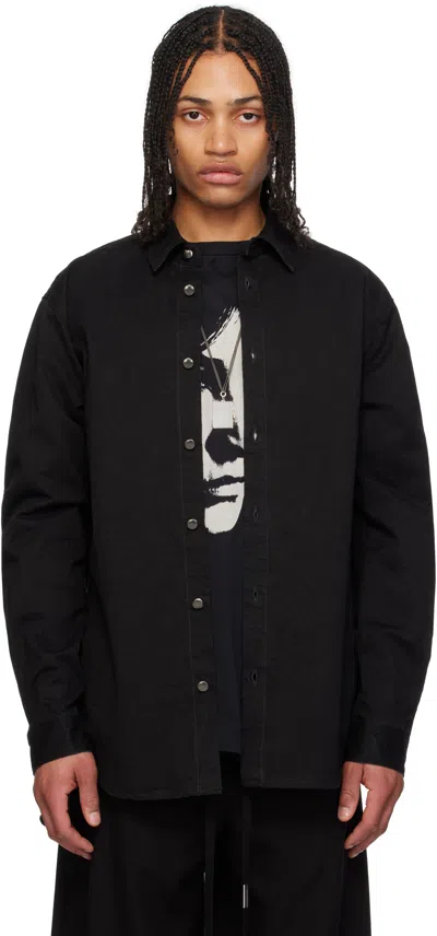 Ann Demeulemeester Black Benard Standard Shirt