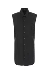 ANN DEMEULEMEESTER BLACK COTTON AMELIE SHIRT